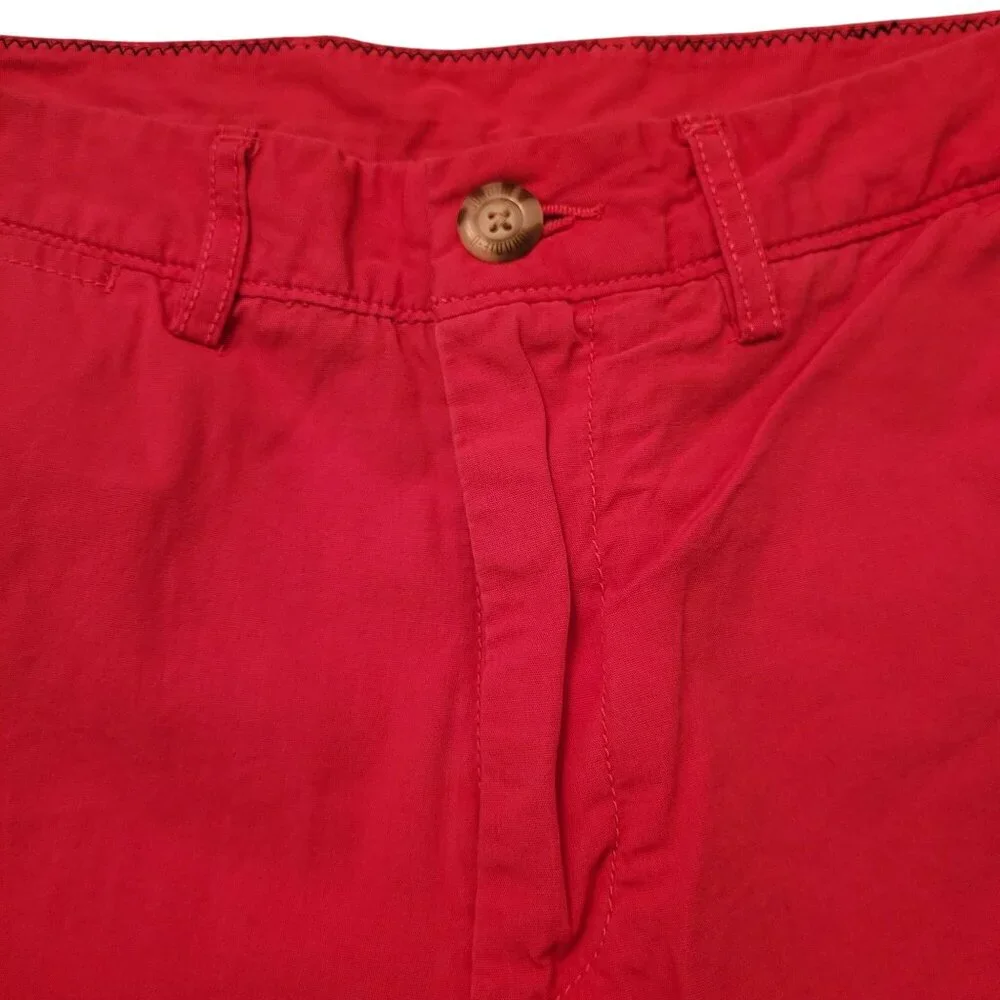 Johnnie O Hot Pink Cotton Casual‎ Shorts 33 Summer Cruise Vacation Beach Preppy